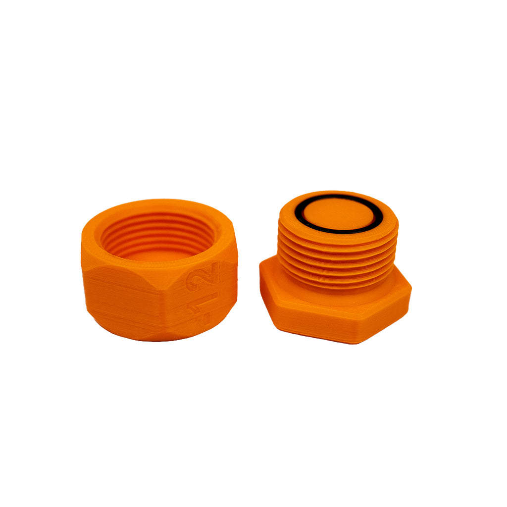 ORFS -12 Identification cap & plug