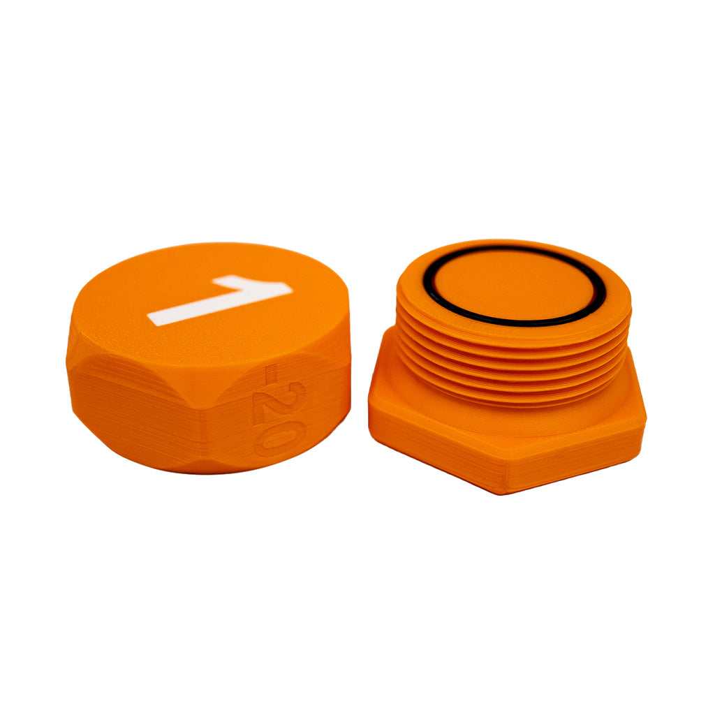 ORFS -20 Identification cap & plug