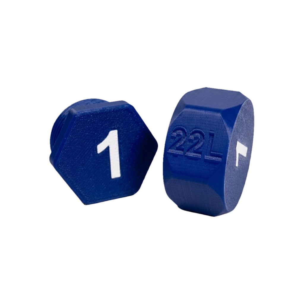 22L METRIC LIGHT Identification cap & plug