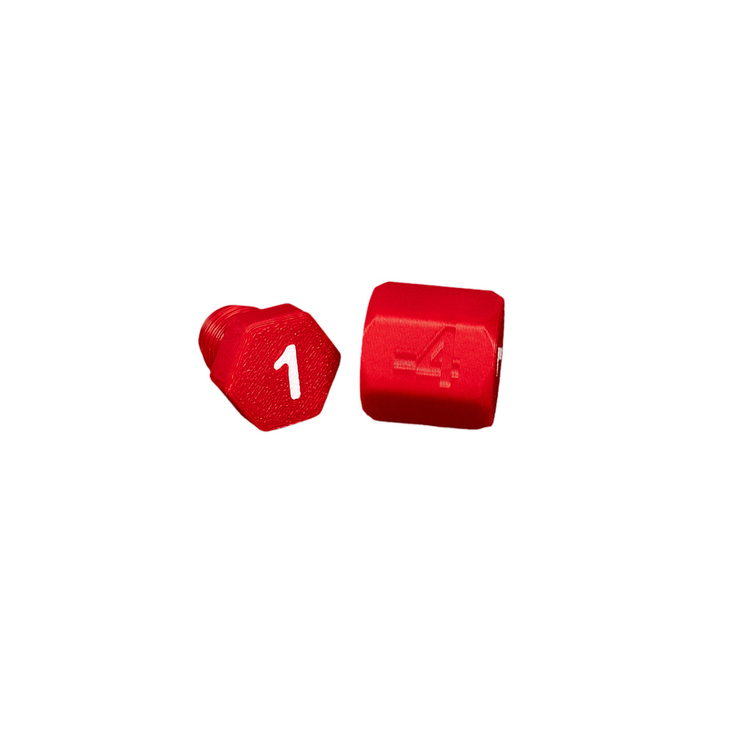 -4 JIC IDENTIFICATION CAP & PLUG