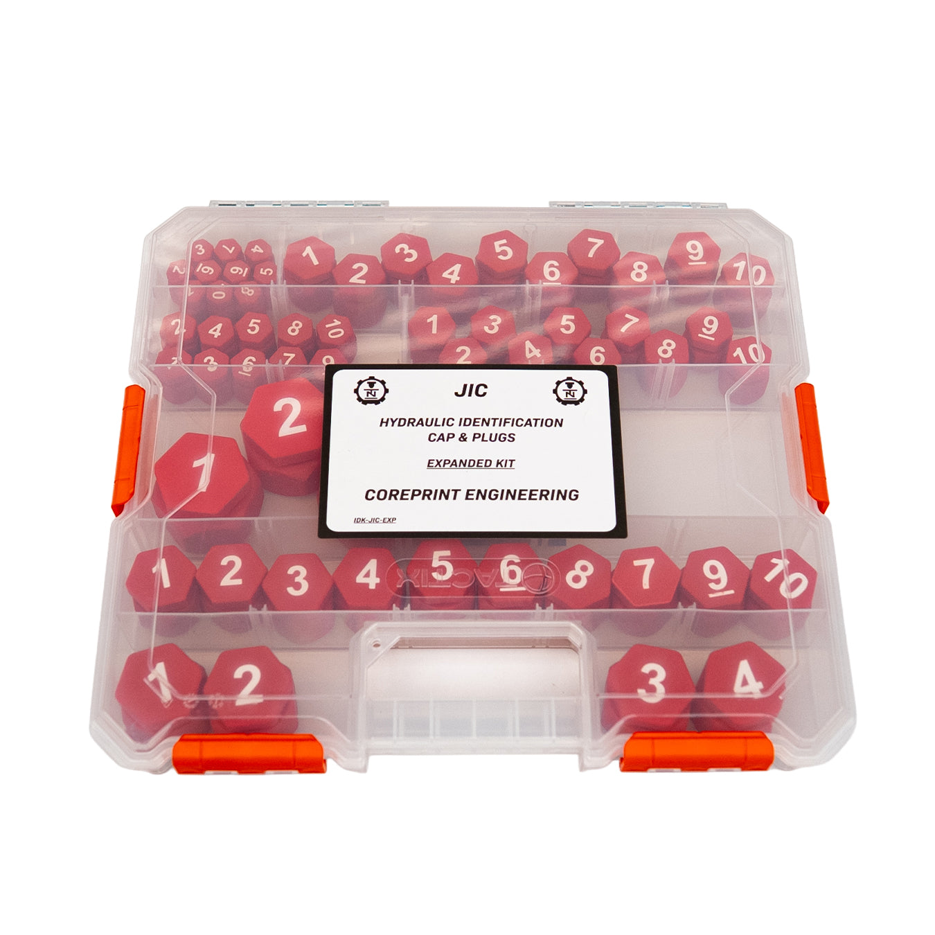 JIC IDENTIFICATION EXPANDED KIT 120 PIECES