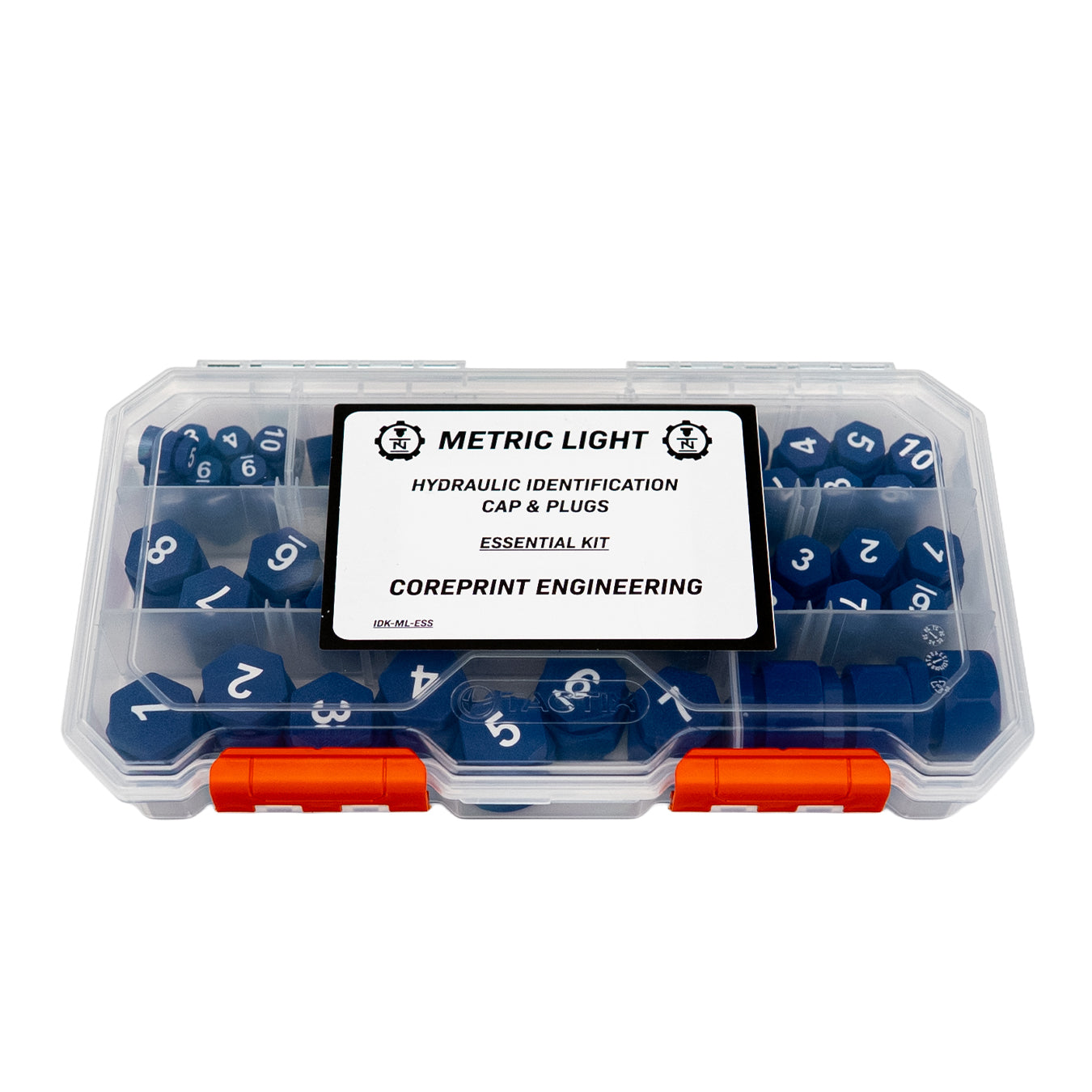 METRIC LIGHT IDENTIFICATION ESSENTAILS KIT 114 PIECES