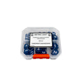 Metric Light cap and plug kit 62 pieces Identification mini