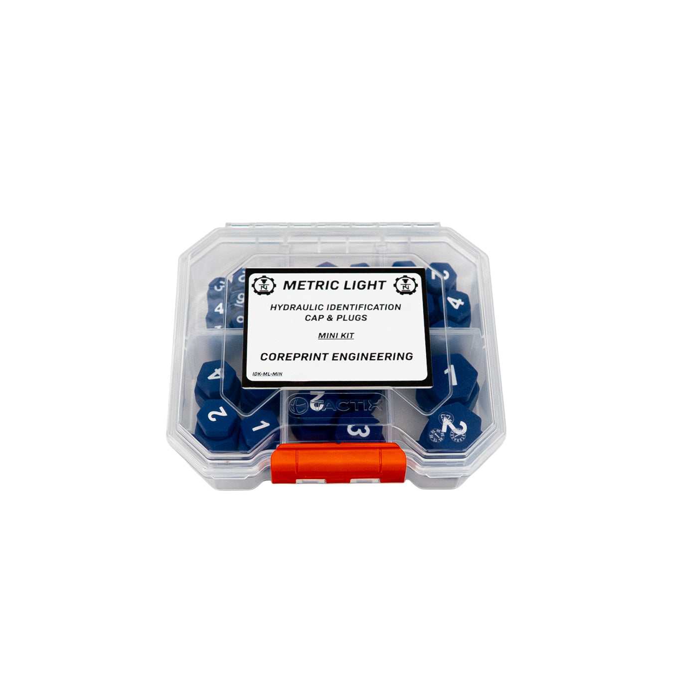 METRIC LIGHT IDENTIFICATION MINI KIT 62 PIECES